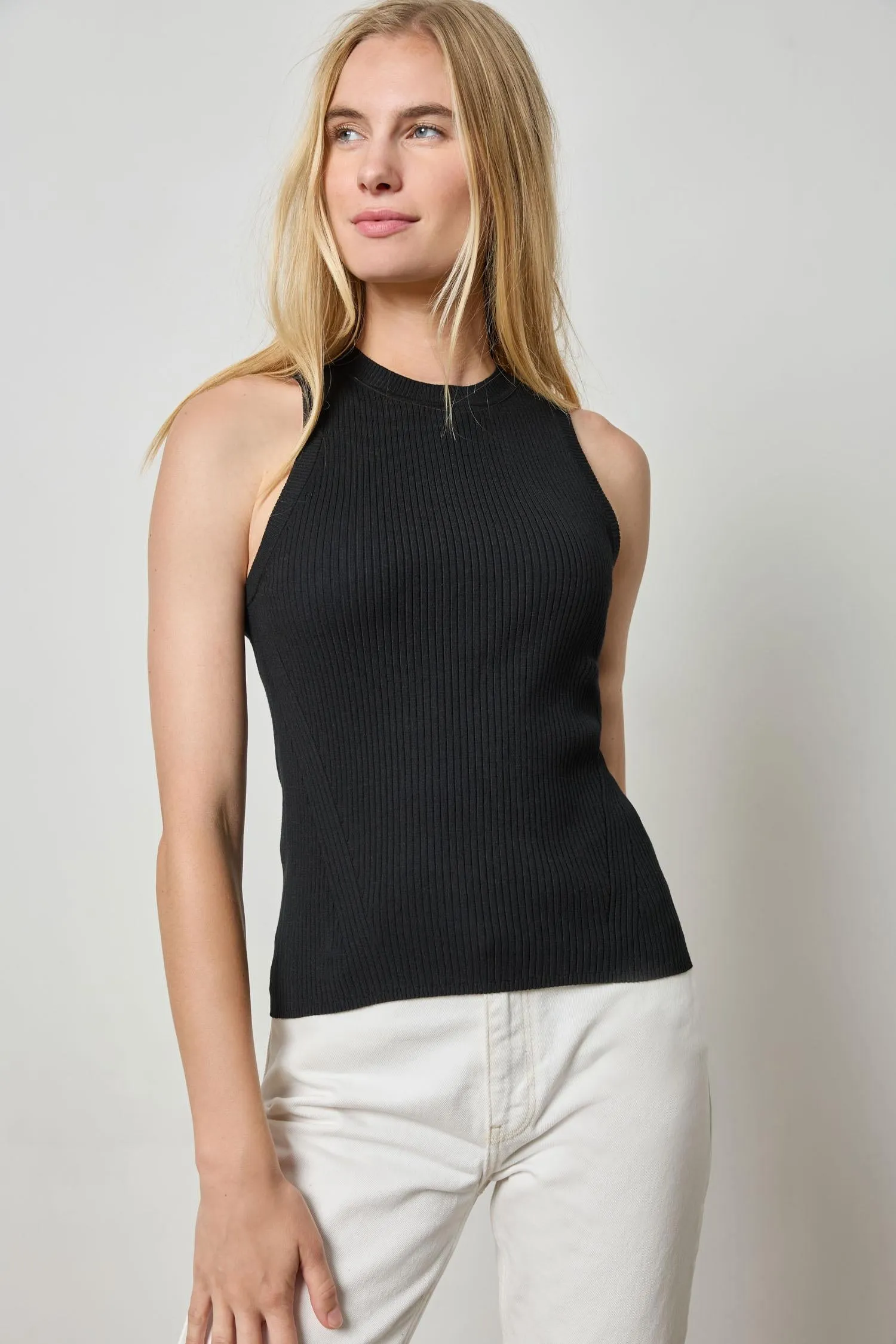 Perfect Rib Tank Sweater sold by Lilla P