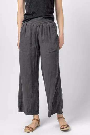 Smocked Waist Full Leg Pant sold by Lilla P product image thumbnail 3