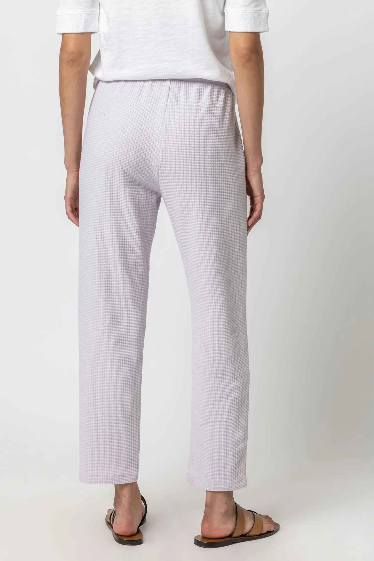 Straight Leg Waffle Pant sold by Lilla P product image thumbnail 2