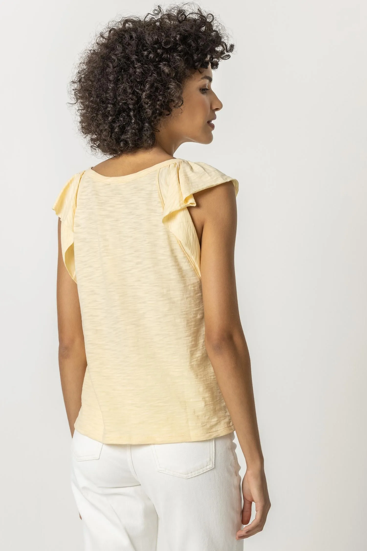 Ruffle Sleeve Raglan sold by Lilla P product image thumbnail 4