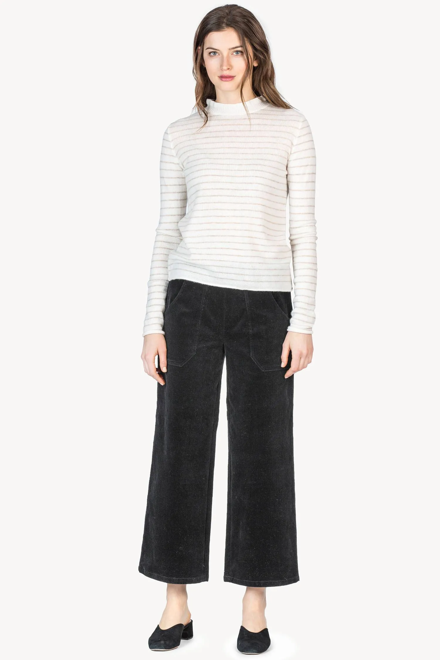 Wide Leg Corduroy Pant sold by Lilla P product image thumbnail 5