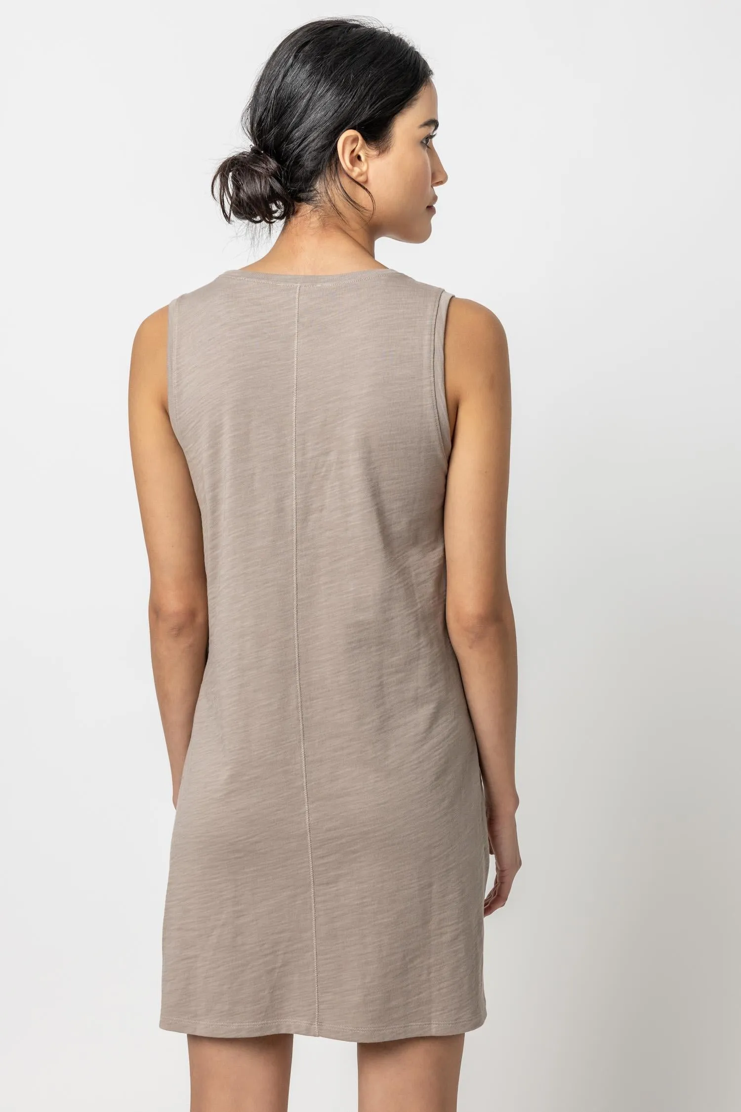 Seamed Tank Dress sold by Lilla P product image thumbnail 5