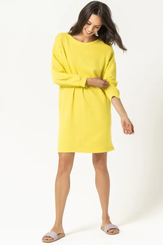 3/4 Sleeve Sweatshirt Dress sold by Lilla P