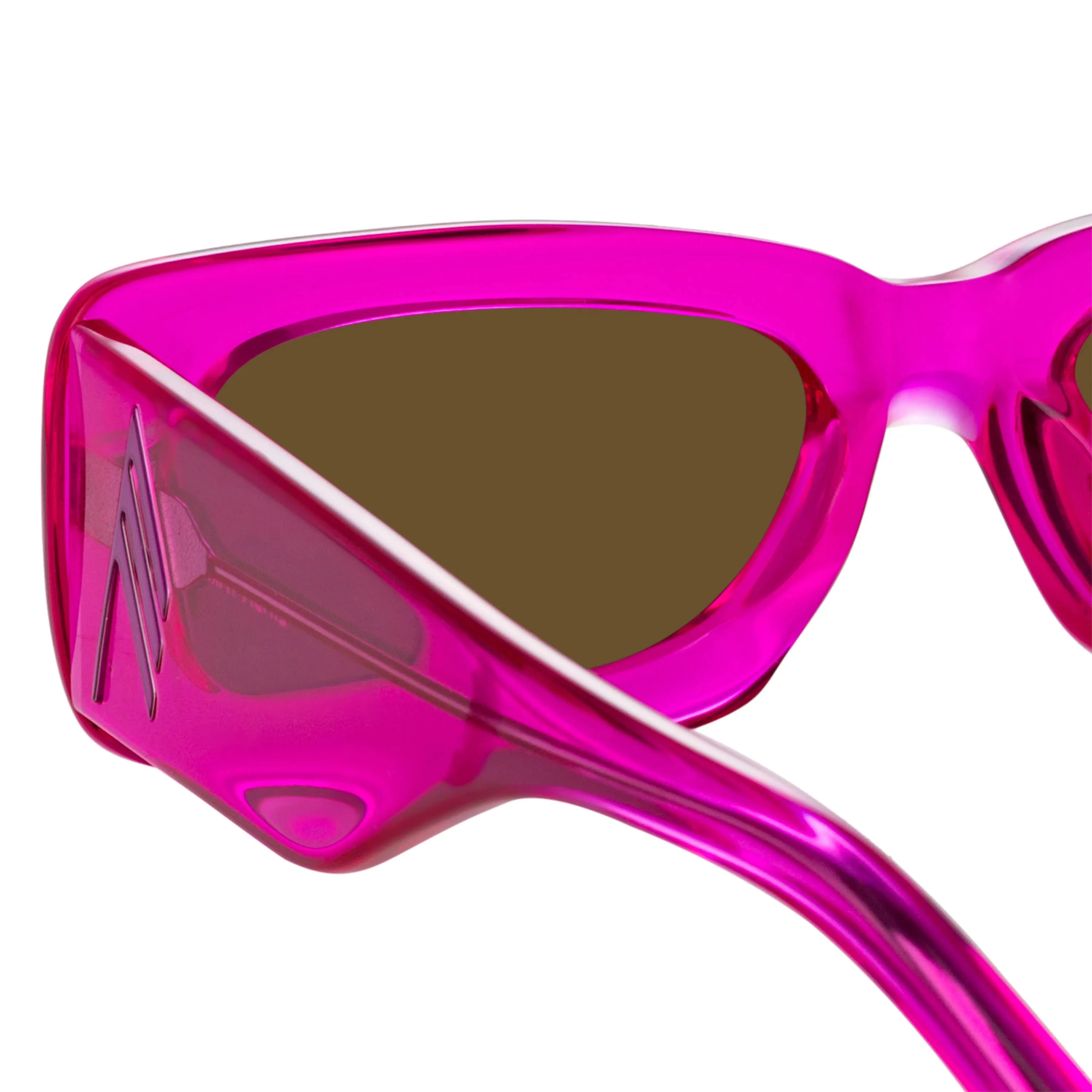 The Attico Mini Marfa in Fucshia sold by Linda Farrow product image thumbnail 4