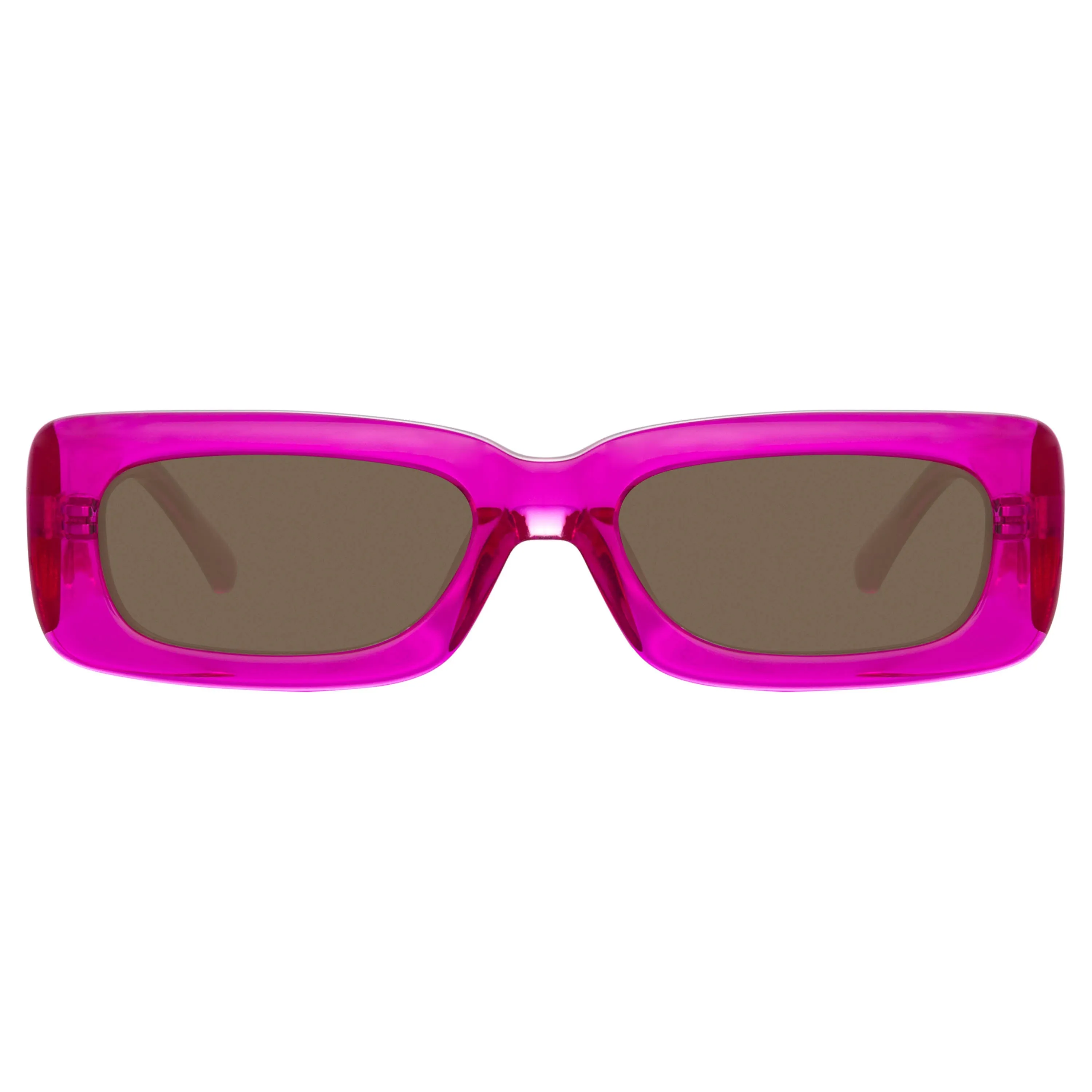 The Attico Mini Marfa in Fucshia sold by Linda Farrow