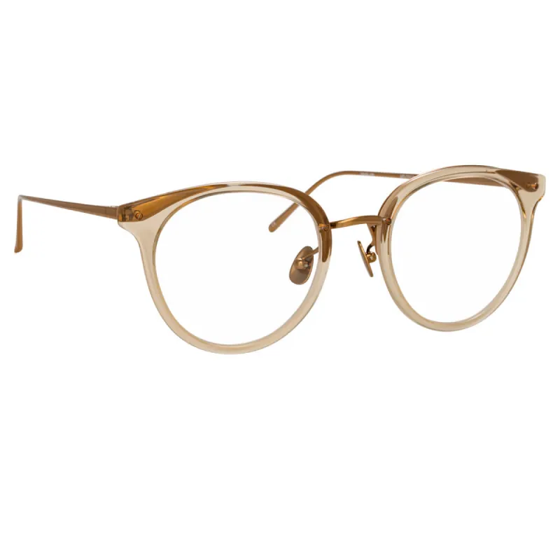 Linda Farrow Dolores C12 Oval Optical Frame sold by Linda Farrow