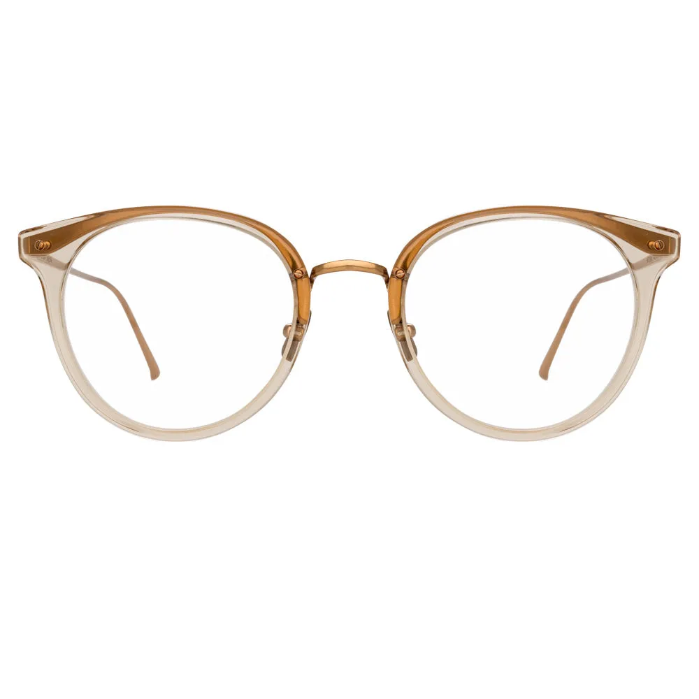 Linda Farrow Dolores C12 Oval Optical Frame sold by Linda Farrow product image thumbnail 2