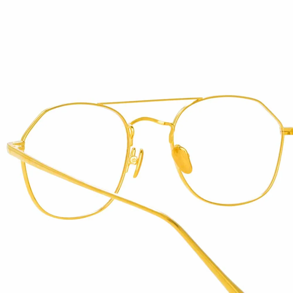 Linda Farrow Dante C8 Square Optical Frame sold by Linda Farrow product image thumbnail 4