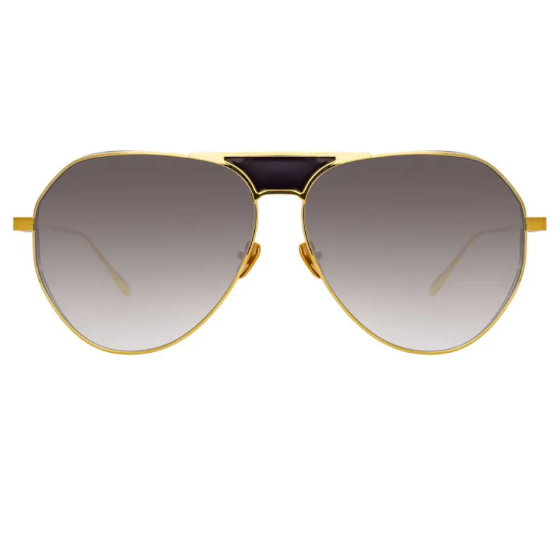 Linda Farrow Matheson C1 Aviator Sunglasses sold by Linda Farrow