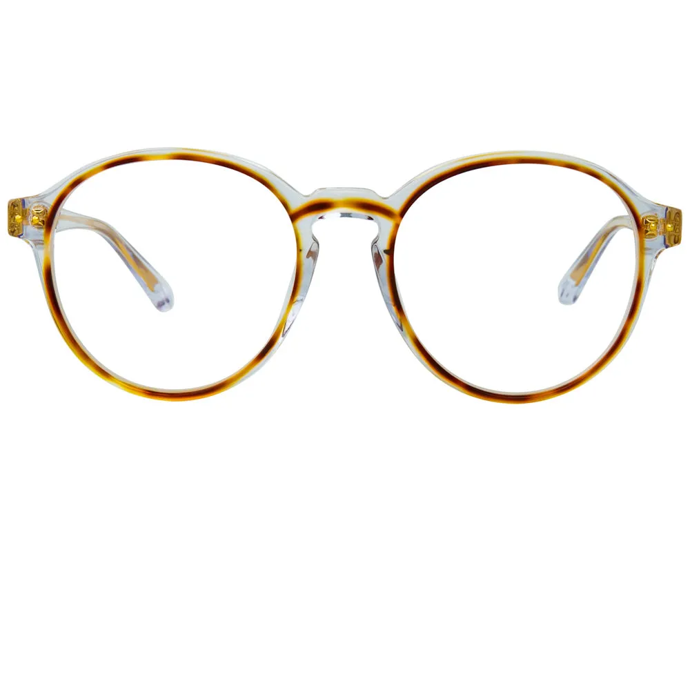 Linda Farrow 40 C25 Oval Optical Frame sold by Linda Farrow product image thumbnail 2