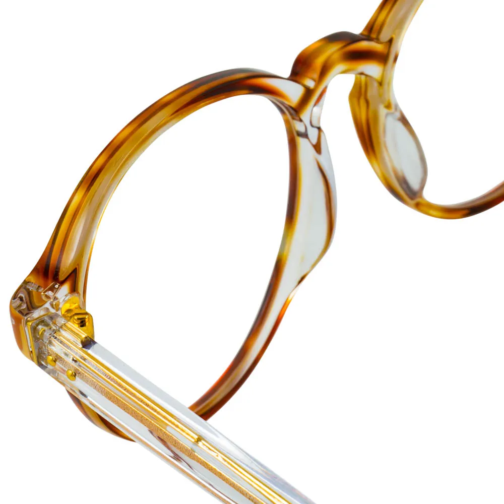 Linda Farrow 40 C25 Oval Optical Frame sold by Linda Farrow product image thumbnail 4