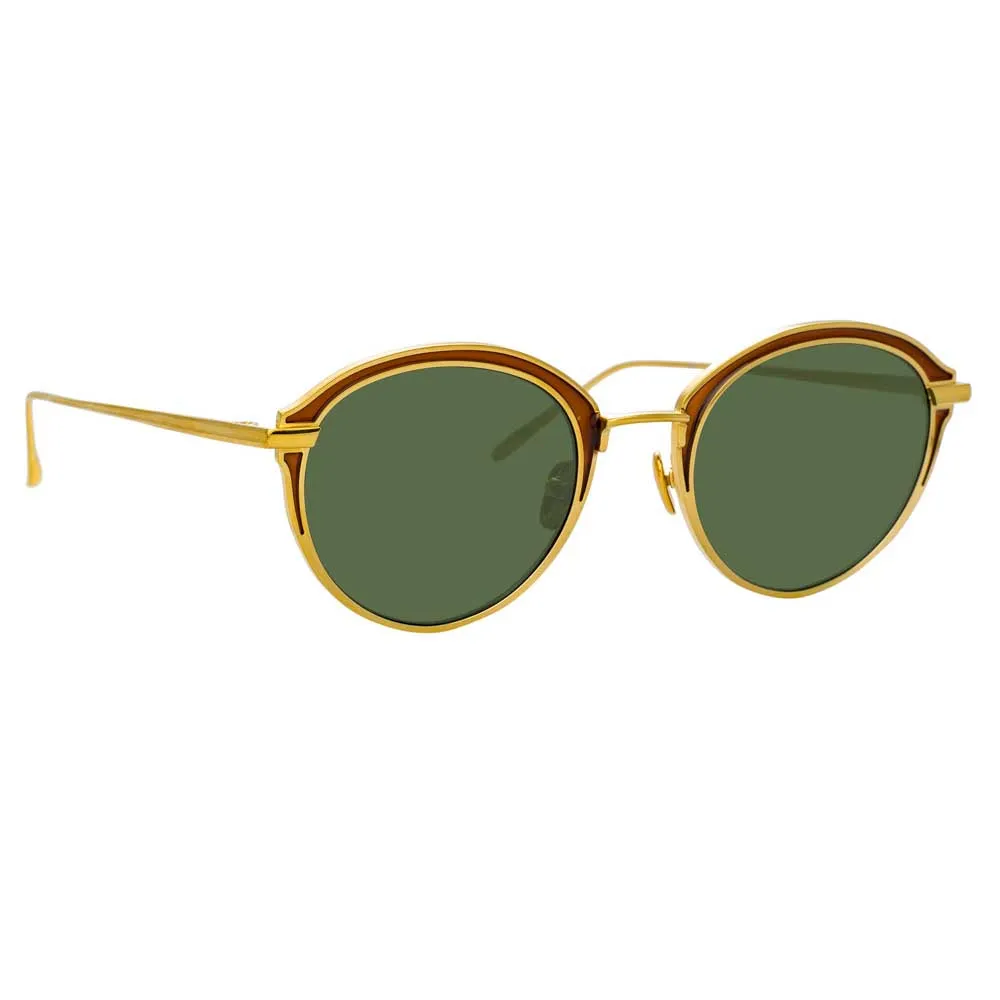 Linda Farrow Stanley C5 Oval Sunglasses sold by Linda Farrow product image thumbnail 2