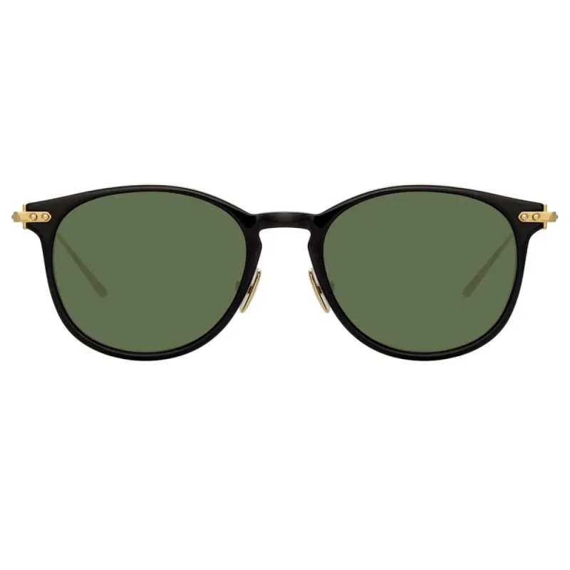 Linda Farrow Linear Fuller A C8 D-Frame Sunglasses sold by Linda Farrow