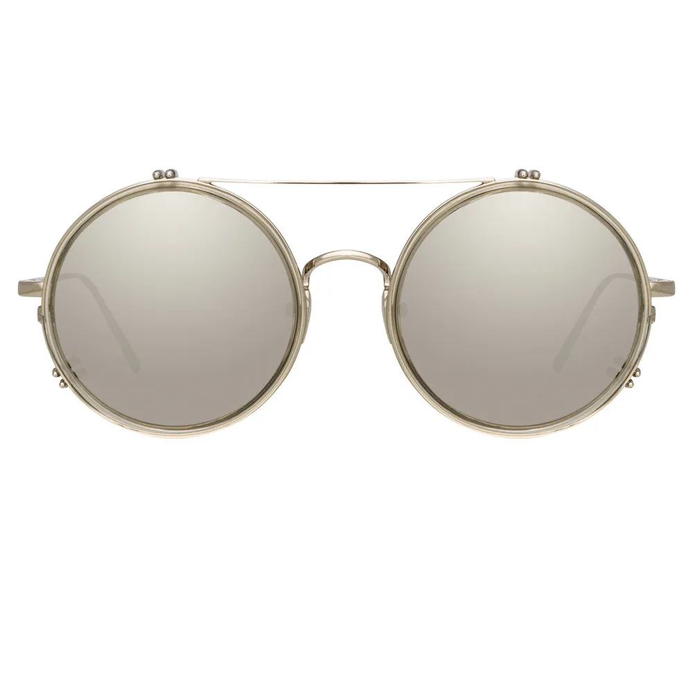 Linda Farrow Rose C7 Round Sunglasses sold by Linda Farrow