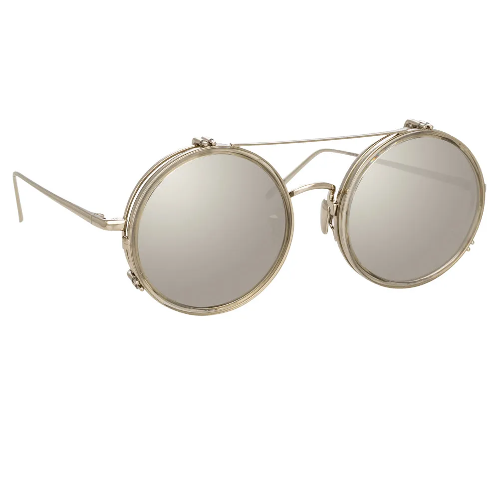 Linda Farrow Rose C7 Round Sunglasses sold by Linda Farrow product image thumbnail 2