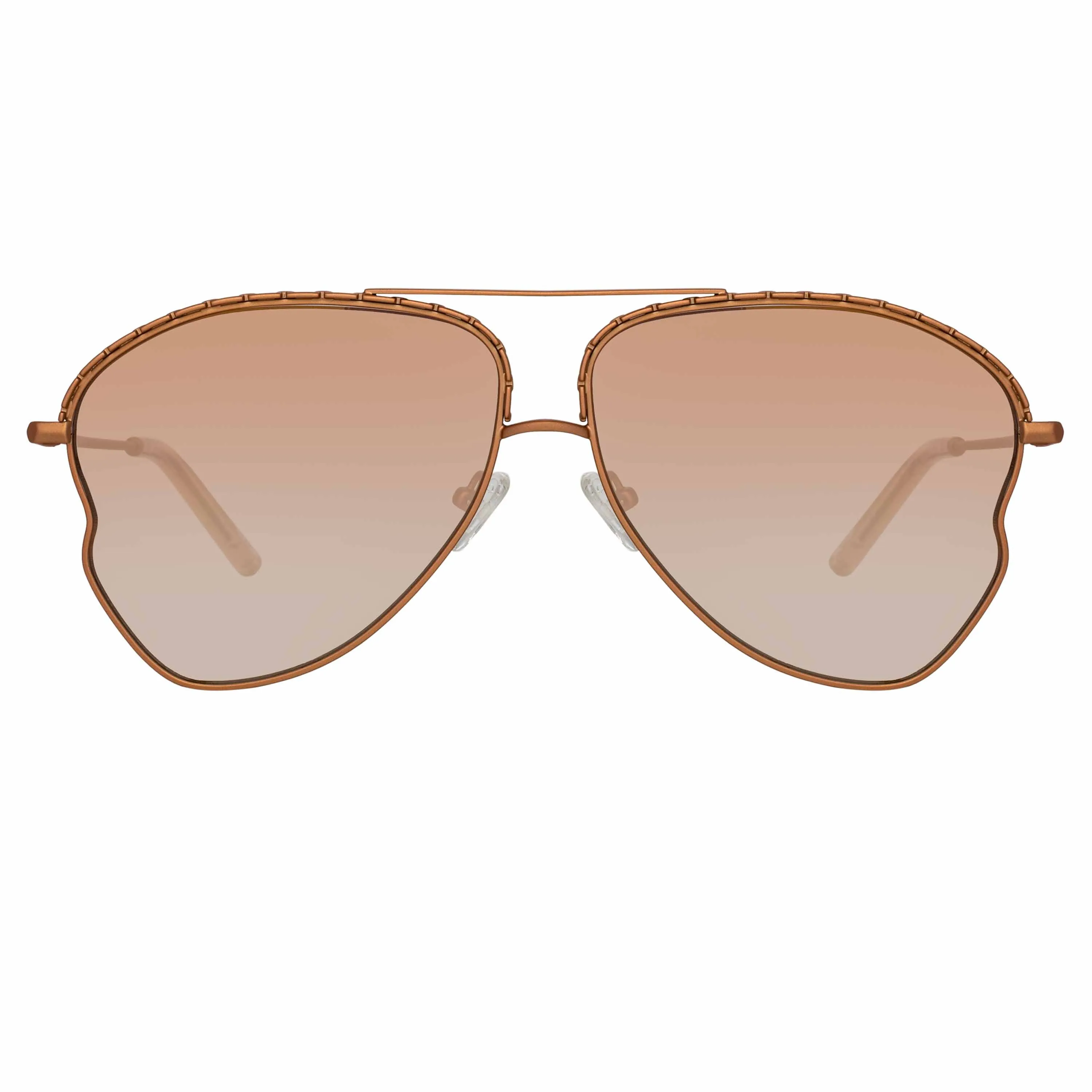 Matthew Williamson Lupin Sunglasses in Nude sold by Linda Farrow product image thumbnail 2