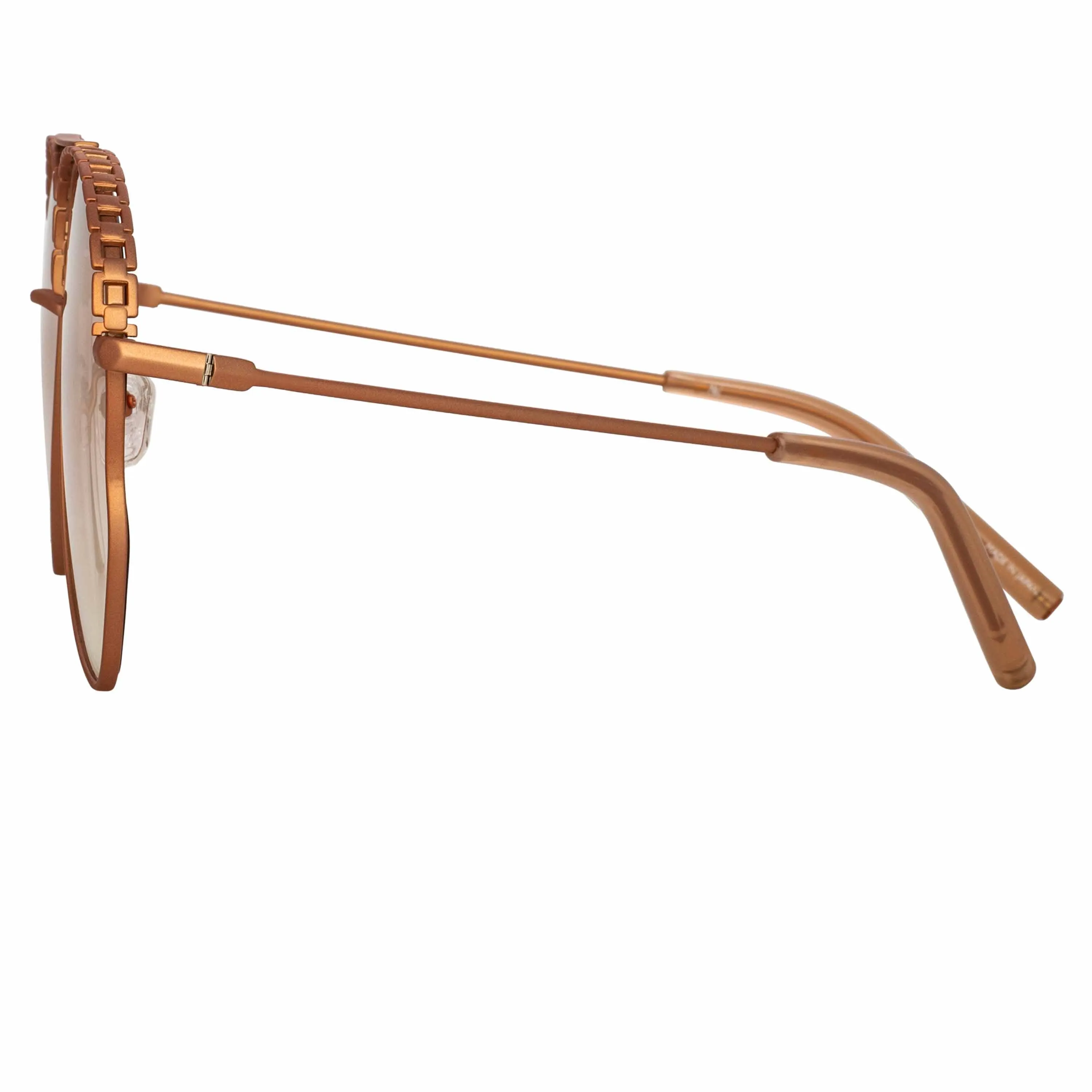 Matthew Williamson Lupin Sunglasses in Nude sold by Linda Farrow product image thumbnail 3