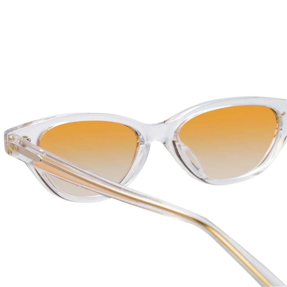 Linda Farrow Alessandra C4 Cat Eye Sunglasses sold by Linda Farrow product image thumbnail 4