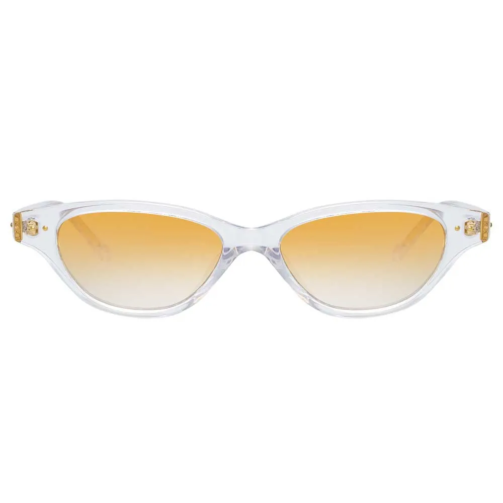 Linda Farrow Alessandra C4 Cat Eye Sunglasses sold by Linda Farrow