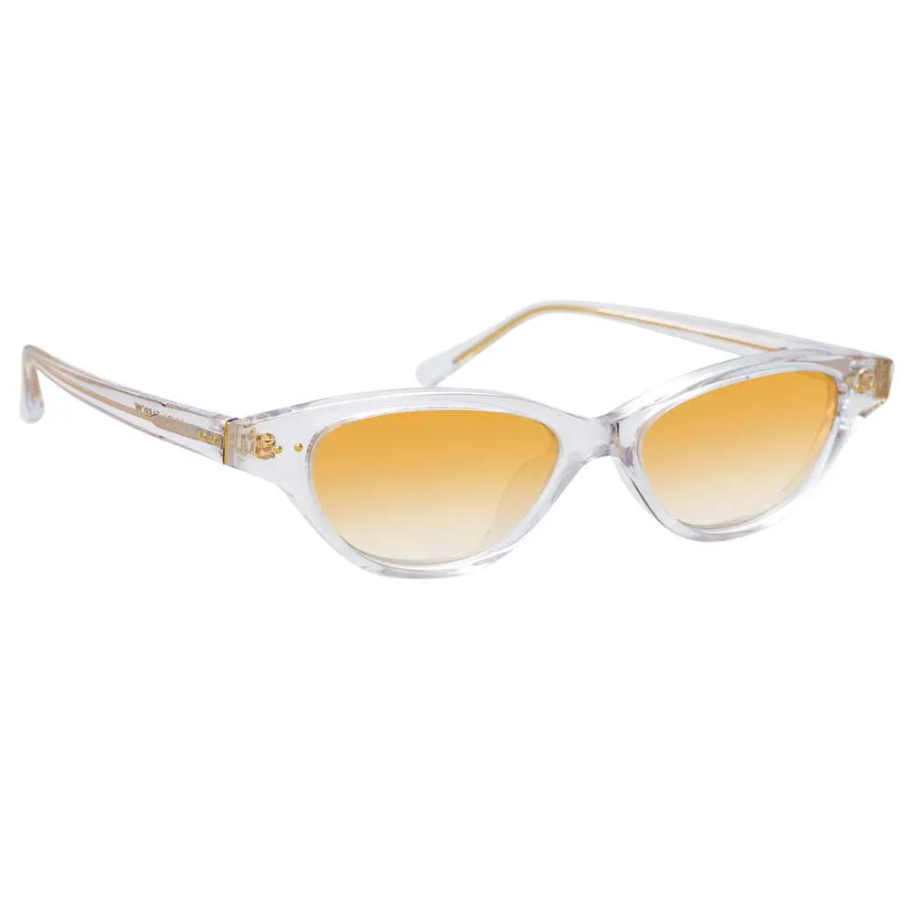 Linda Farrow Alessandra C4 Cat Eye Sunglasses sold by Linda Farrow product image thumbnail 2
