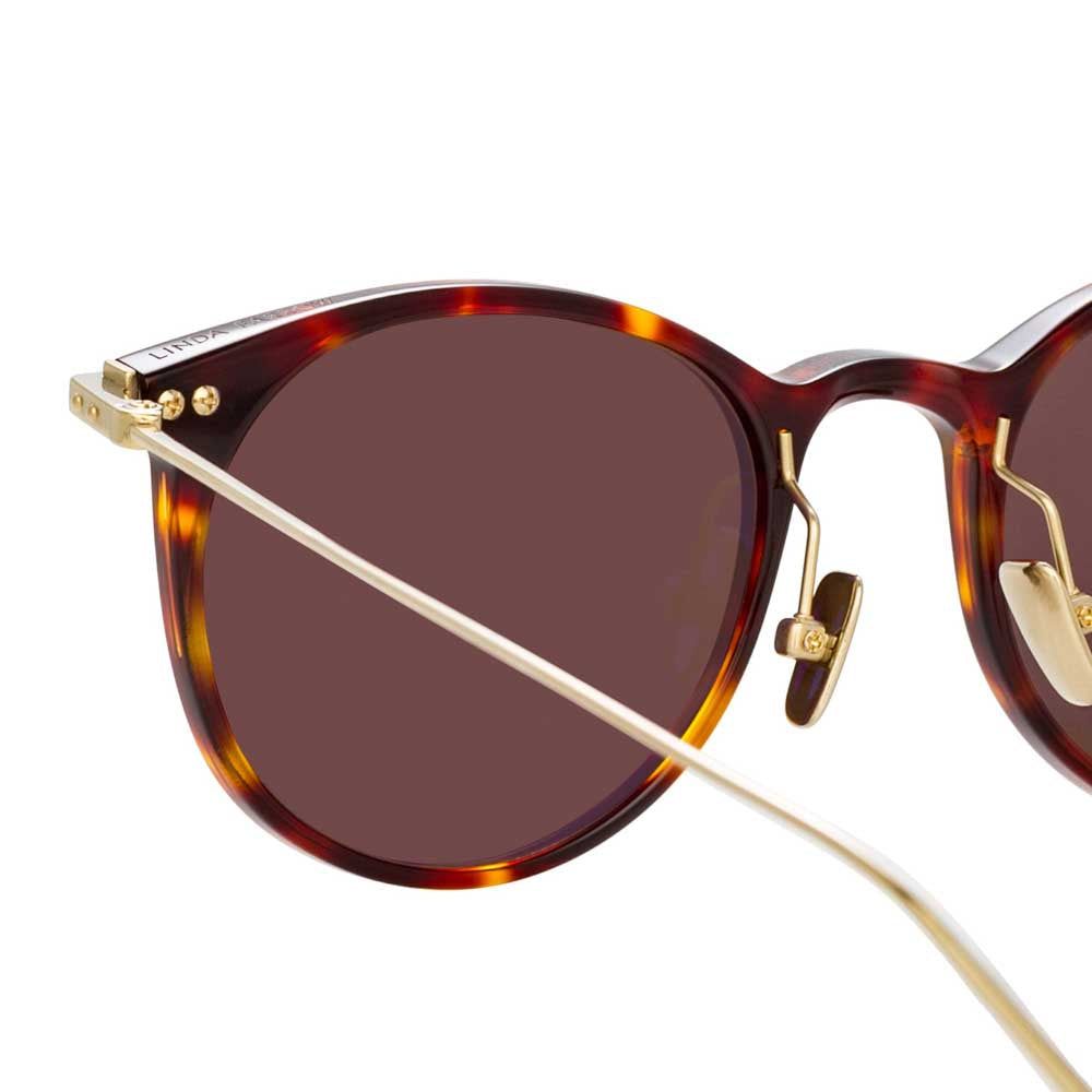 Linda Farrow Linear Childs C11 D-Frame Sunglasses sold by Linda Farrow product image thumbnail 4