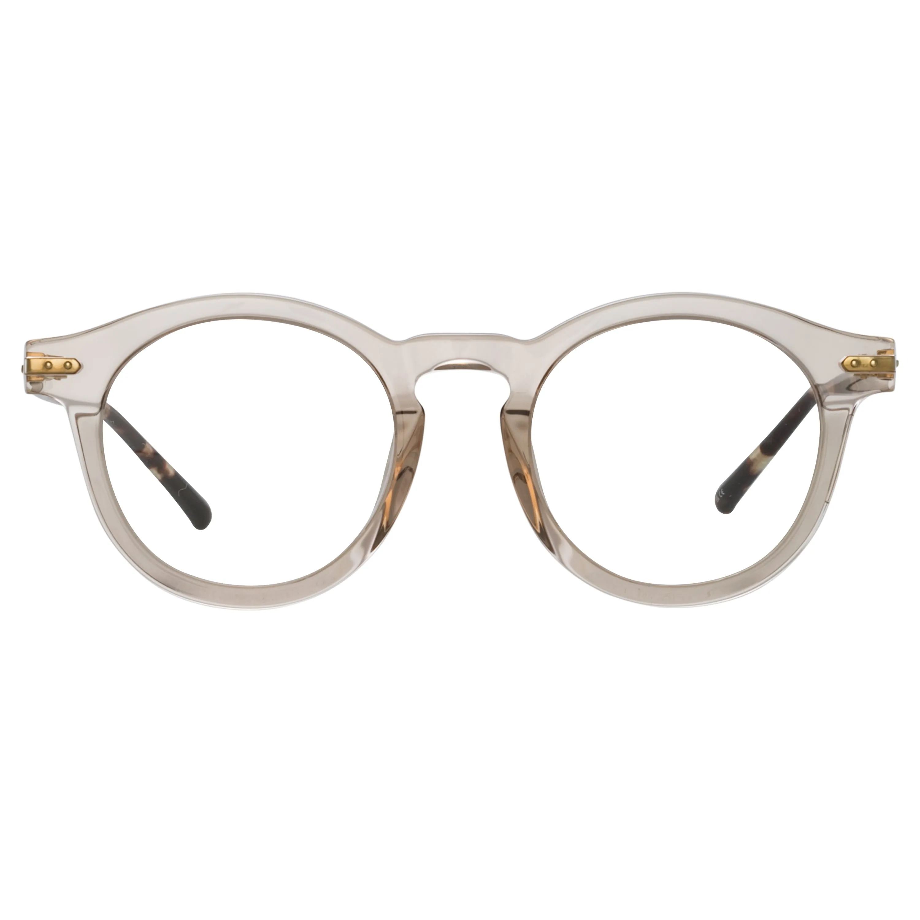 Parler Oval Optical Frame in Ash sold by Linda Farrow product image thumbnail 2