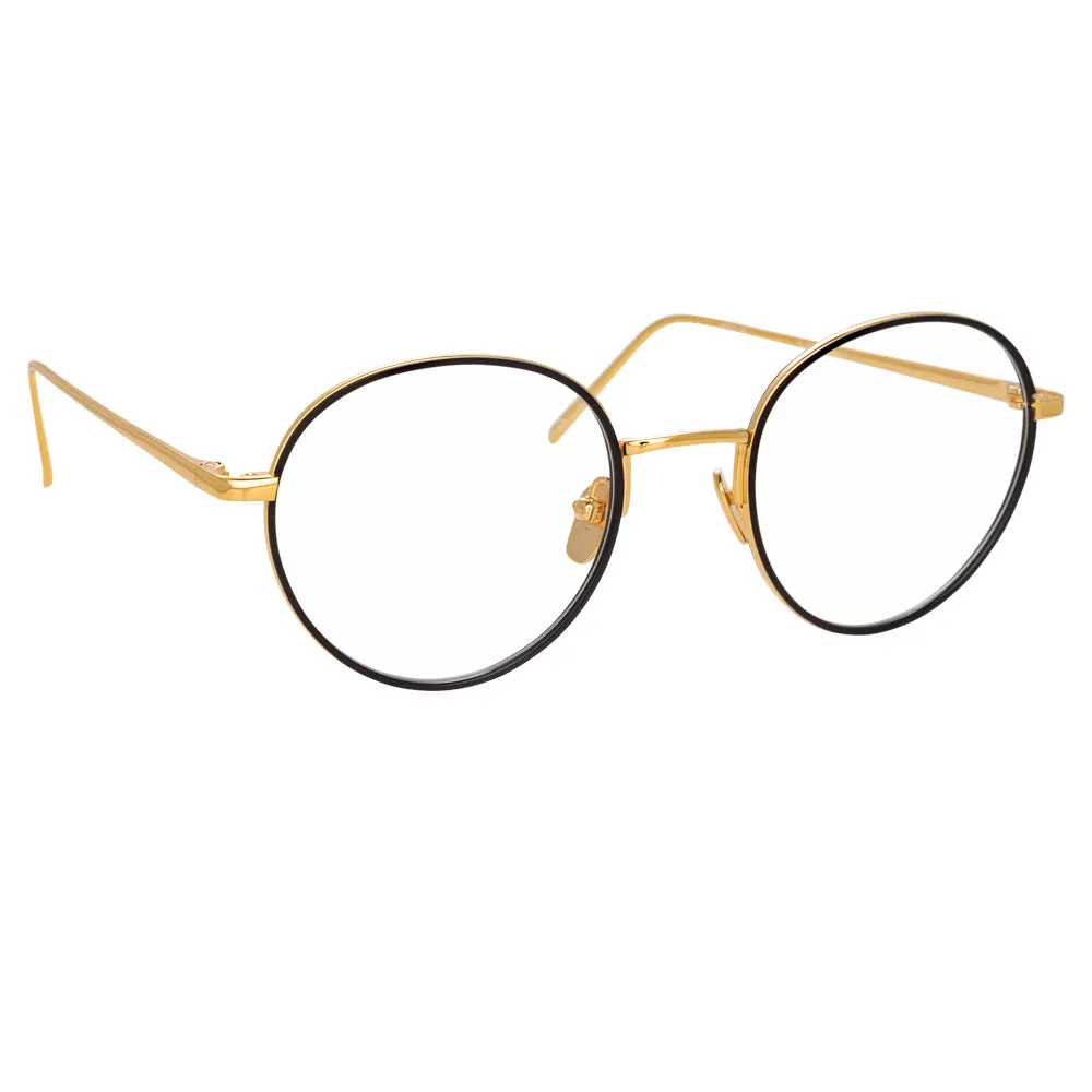 Linda Farrow Hughes C1 Oval Optical Frame sold by Linda Farrow product image thumbnail 2