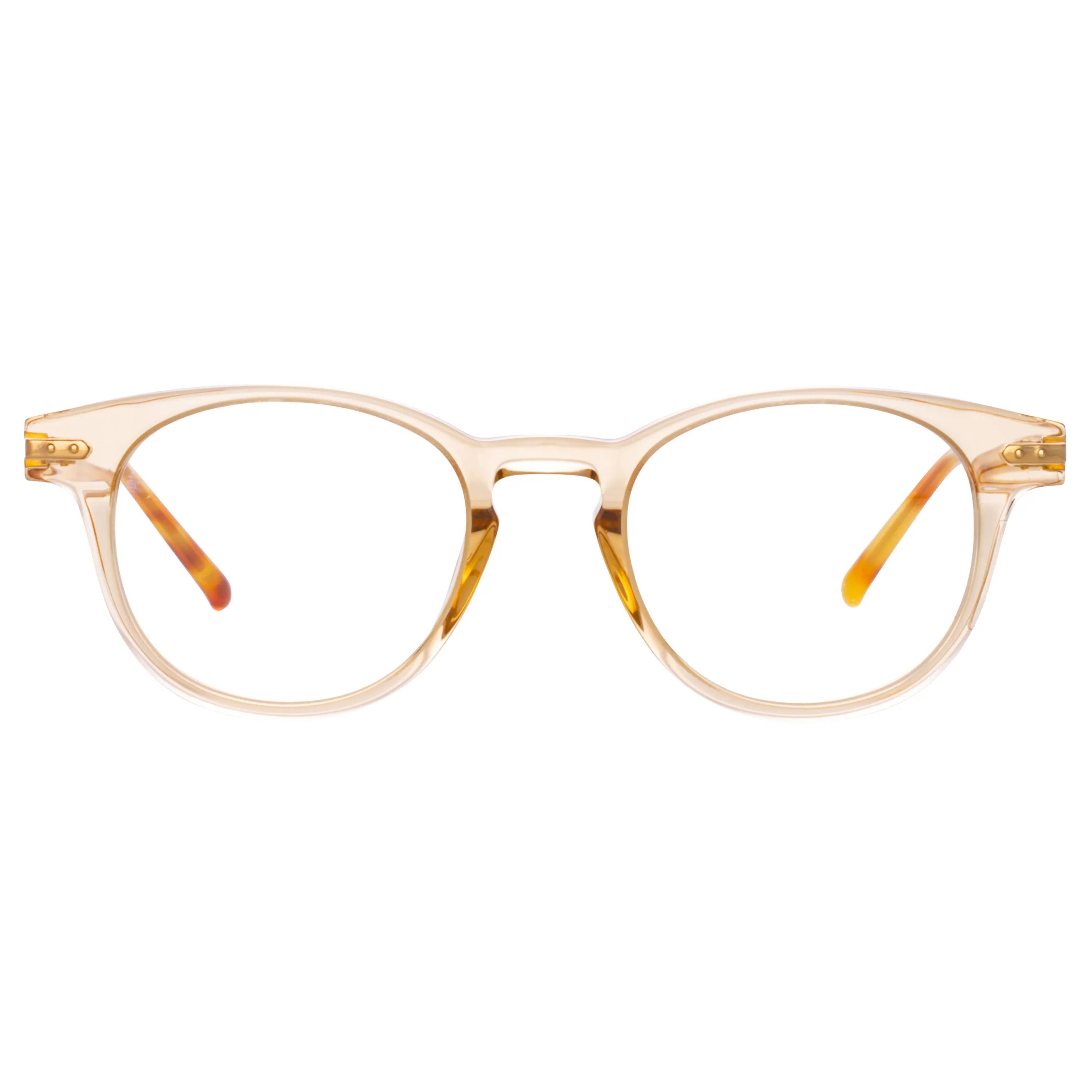 Bay Optical D-Frame in Saffron sold by Linda Farrow product image thumbnail 2