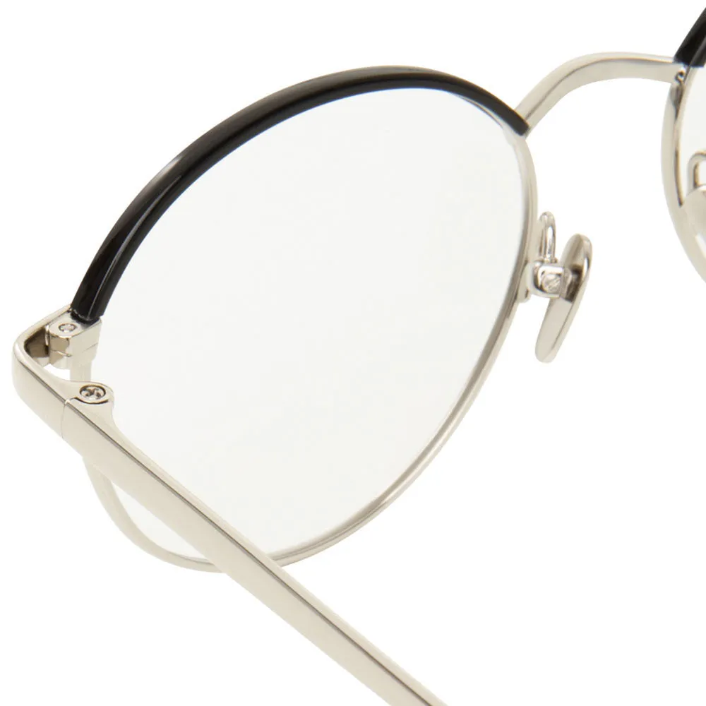 Linda Farrow 580 C3 Oval Optical Frame sold by Linda Farrow product image thumbnail 4