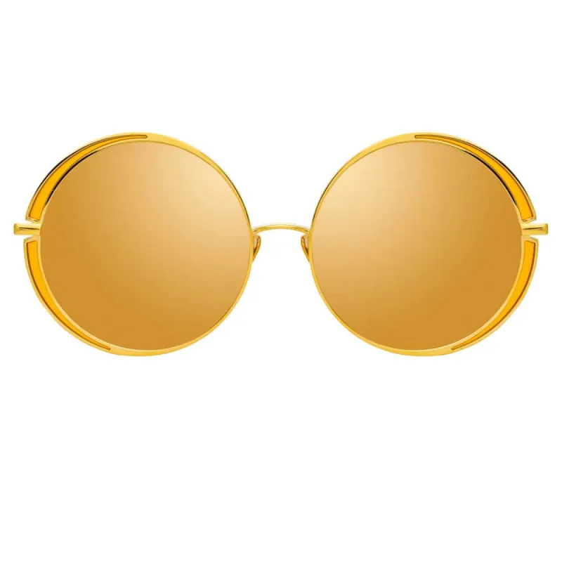 Linda Farrow Hart C5 Round Sunglasses sold by Linda Farrow