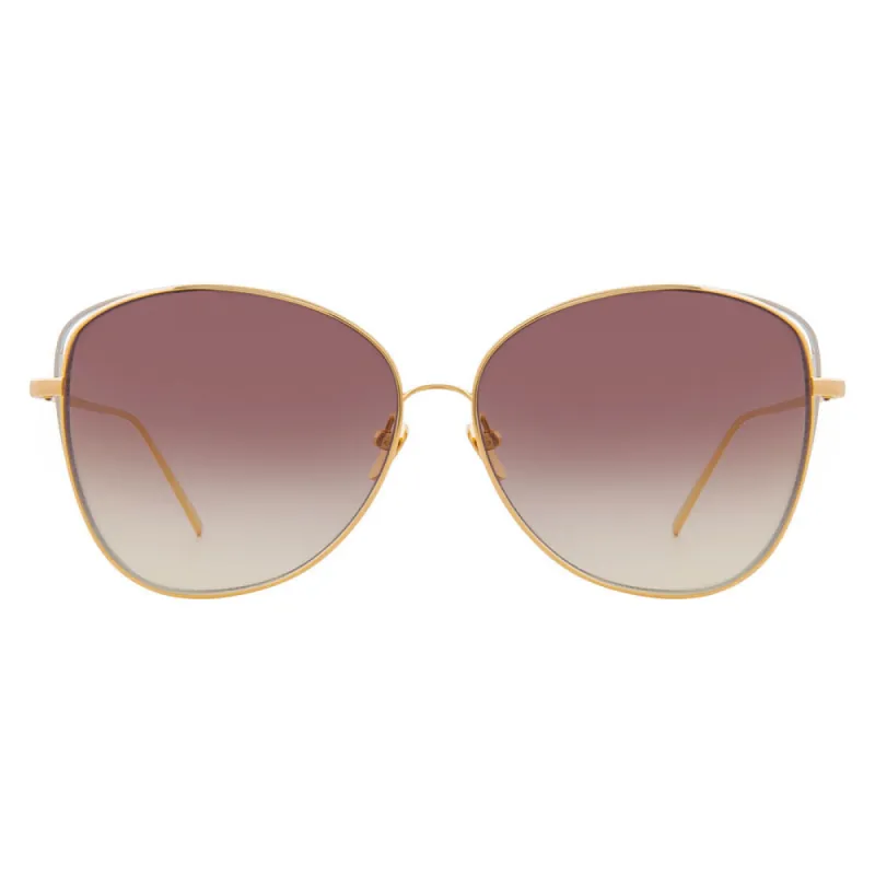 Linda Farrow 566 C5 Cat Eye Sunglasses sold by Linda Farrow