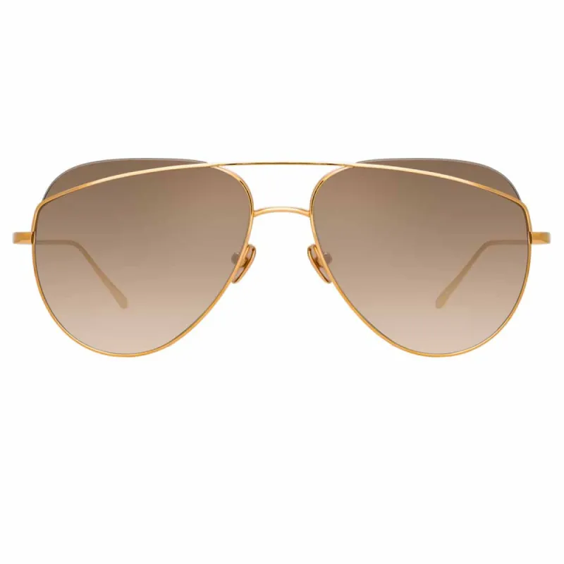Linda Farrow Colt C6 Aviator Sunglasses sold by Linda Farrow