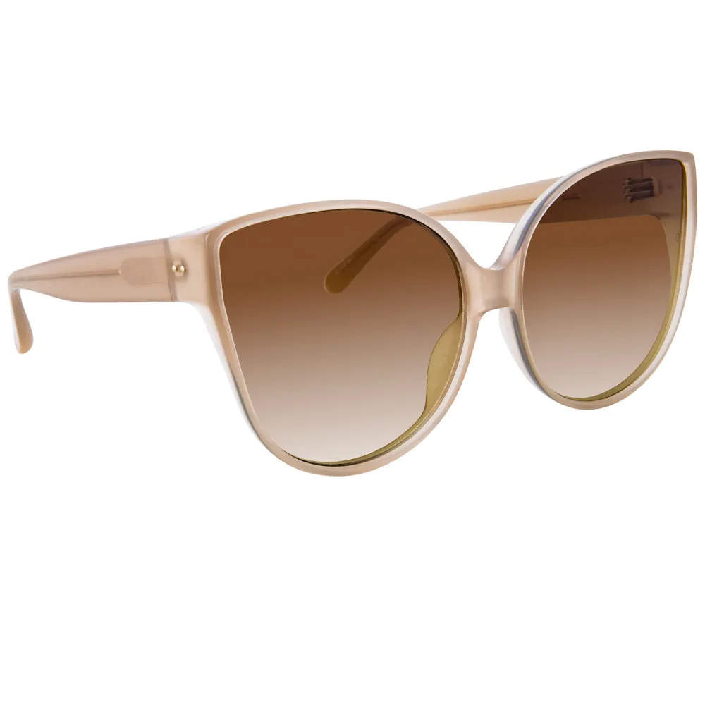 Linda Farrow 656 C8 Cat Eye Sunglasses sold by Linda Farrow product image thumbnail 2