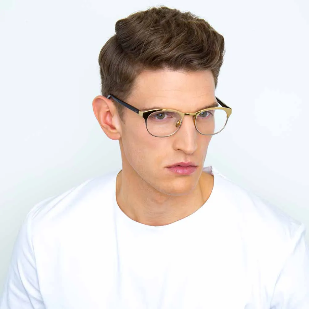 Linda Farrow 589 C7 D-Frame Optical Frame sold by Linda Farrow product image thumbnail 5