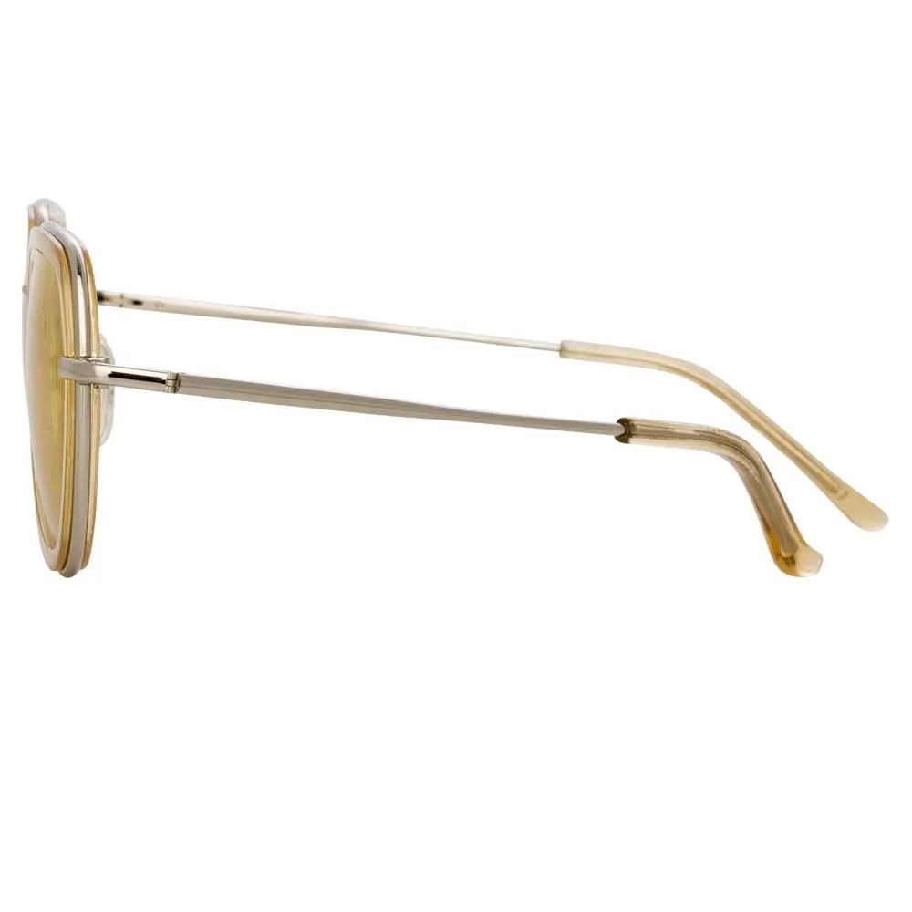 Dries Van Noten 186 C5 Angular Sunglasses sold by Linda Farrow product image thumbnail 3
