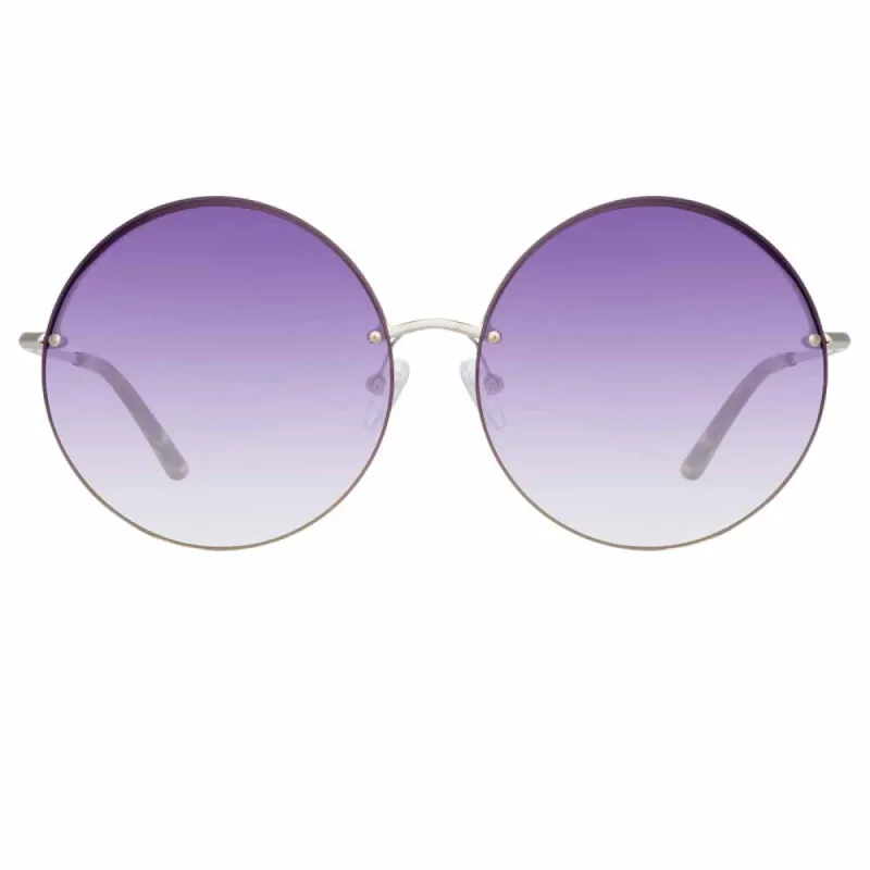Matthew Williamson Poppy C5 Round Sunglasses sold by Linda Farrow