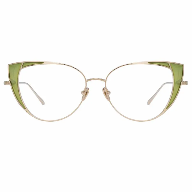 Linda Farrow Des Vouex C14 Cat Eye Optical Frame sold by Linda Farrow