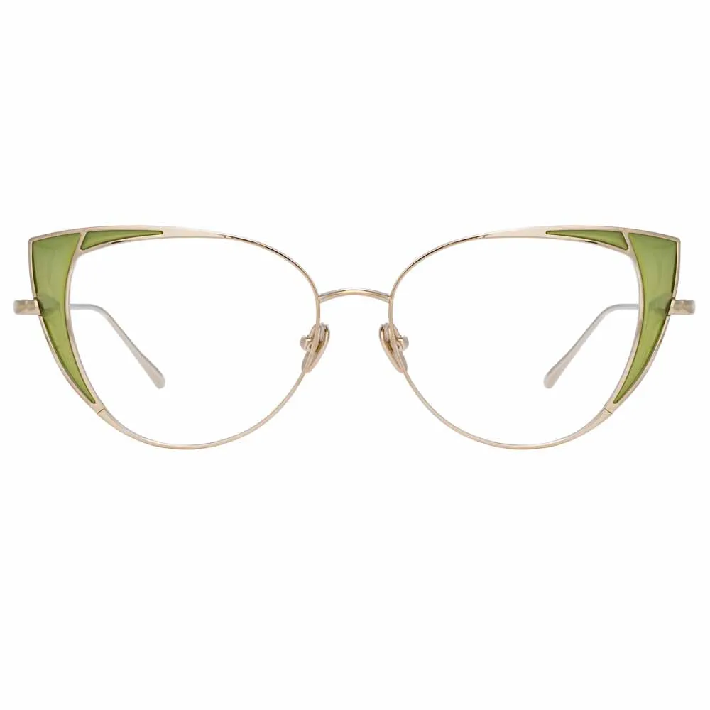 Linda Farrow Des Vouex C14 Cat Eye Optical Frame sold by Linda Farrow