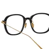 Lane Square Optical Frame in Black Men's (Asian Fit) sold by Linda Farrow