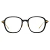 Lane Square Optical Frame in Black Men's (Asian Fit) sold by Linda Farrow