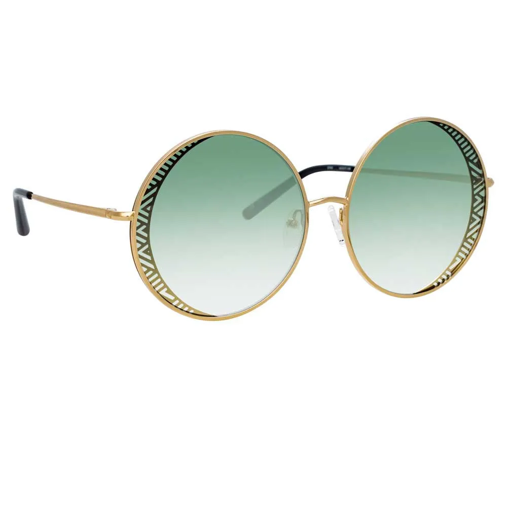 Matthew Williamson Blossom C3 Round Sunglasses sold by Linda Farrow product image thumbnail 2