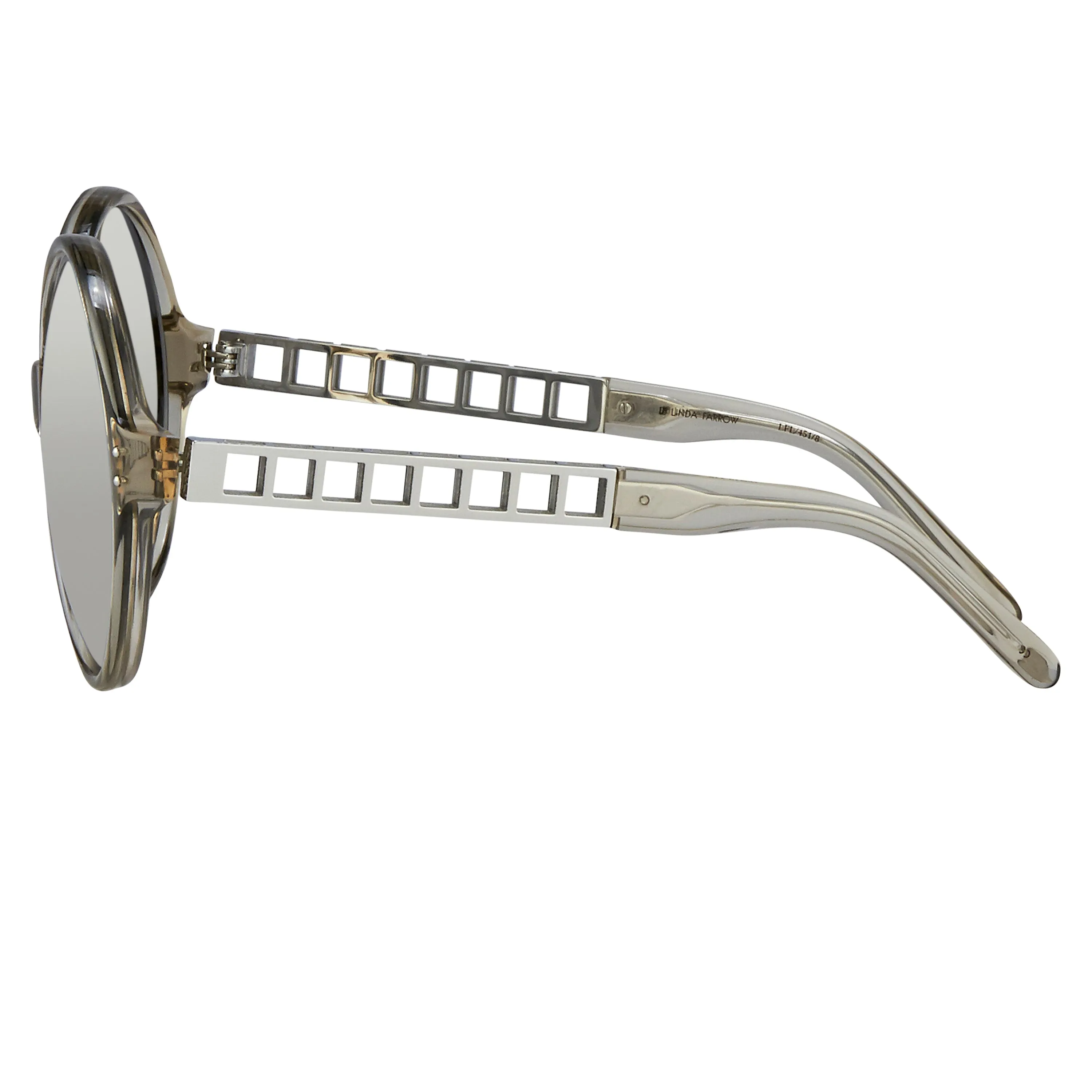 Linda Farrow 451 C8 Round Sunglasses sold by Linda Farrow product image thumbnail 4