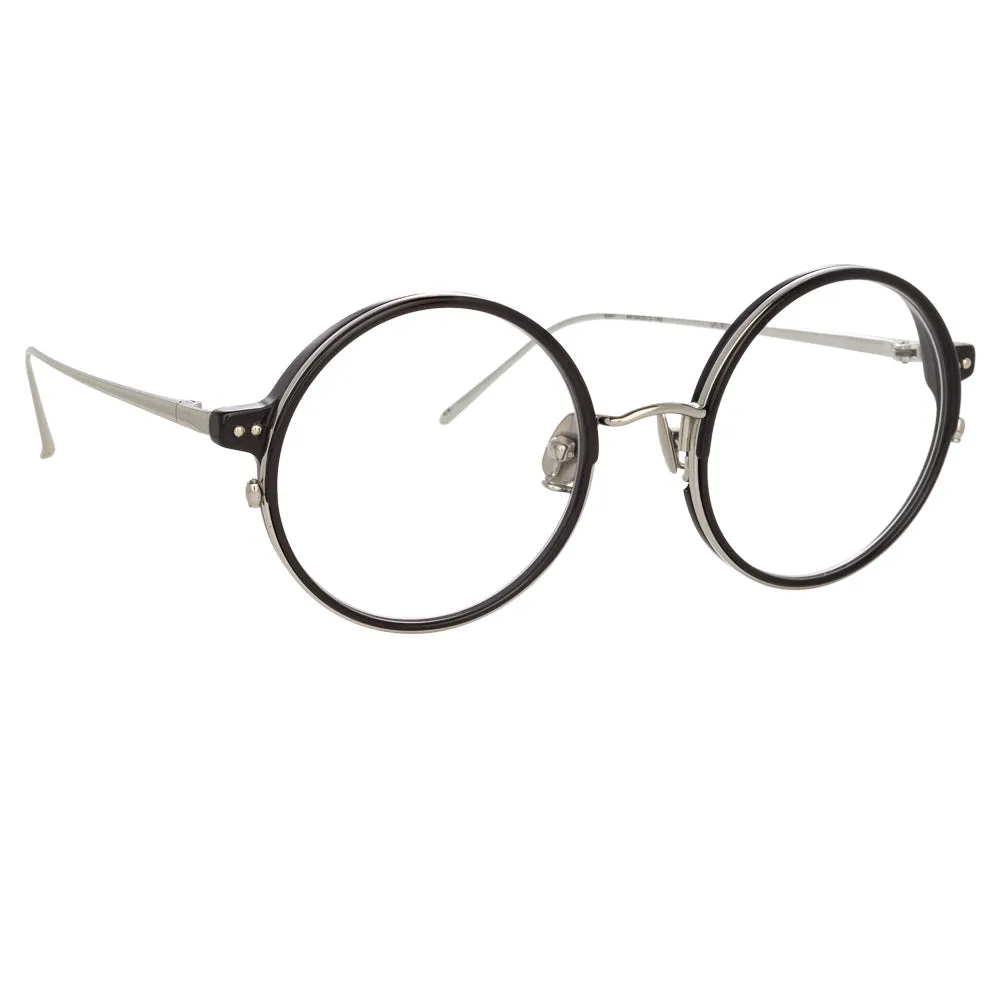 Linda Farrow Lara C12 Round Optical Frame sold by Linda Farrow product image thumbnail 2