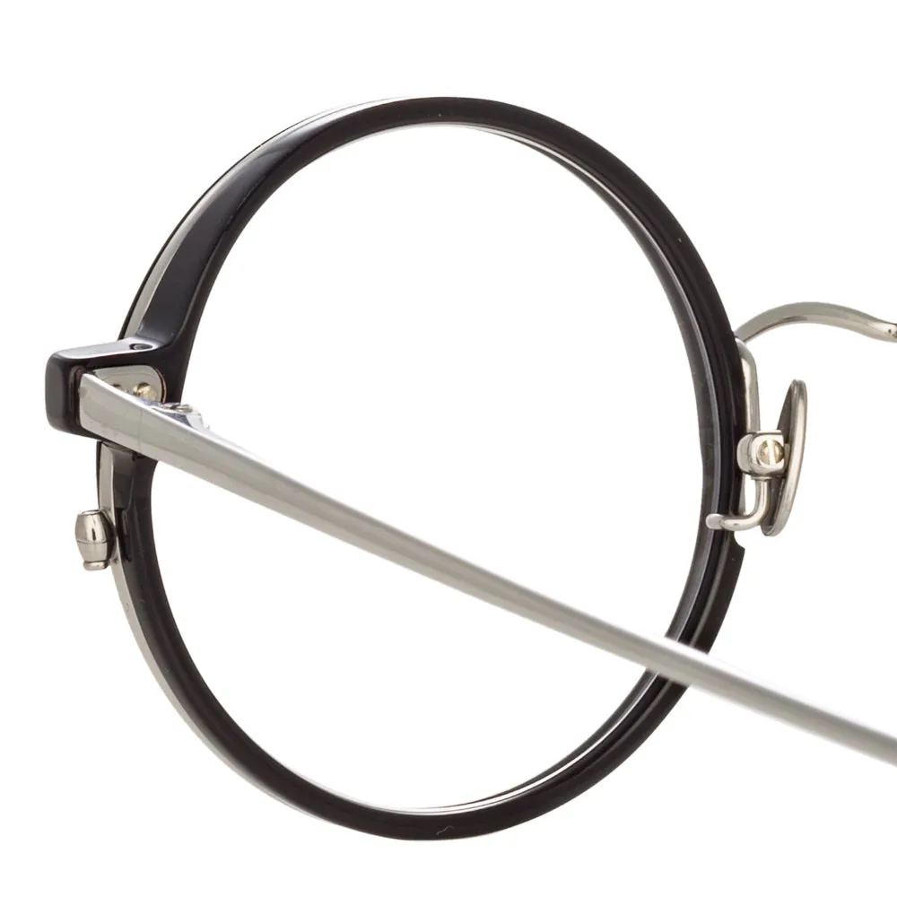 Linda Farrow Lara C12 Round Optical Frame sold by Linda Farrow product image thumbnail 4