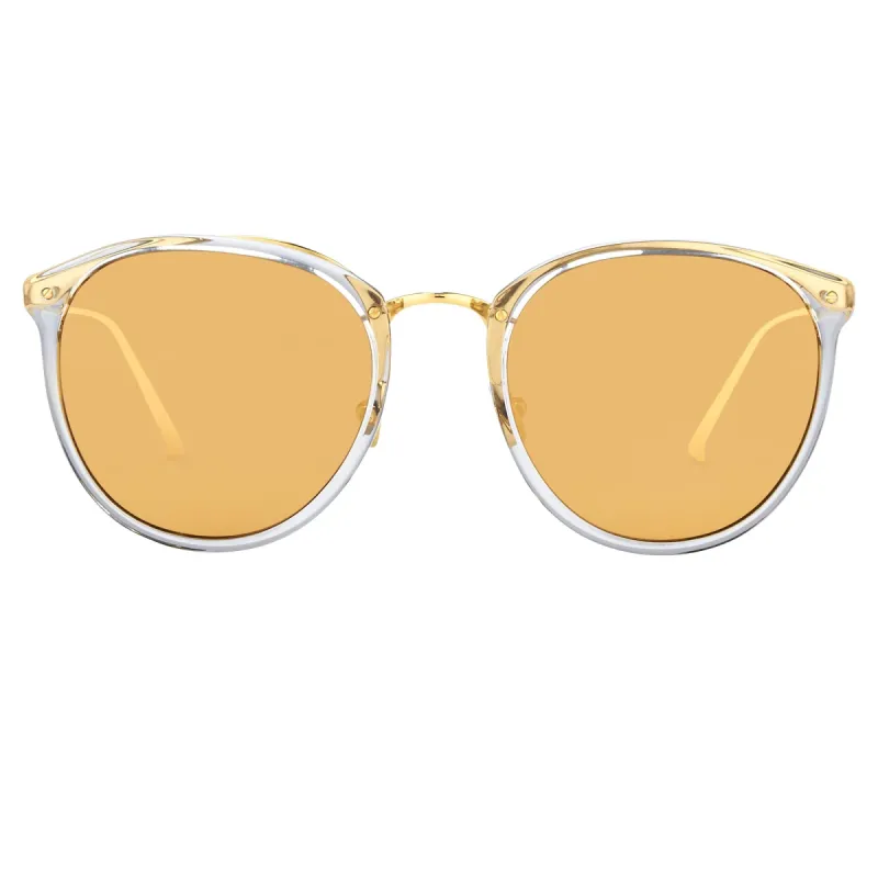 Linda Farrow Calthorpe C26 Oval Sunglasses sold by Linda Farrow