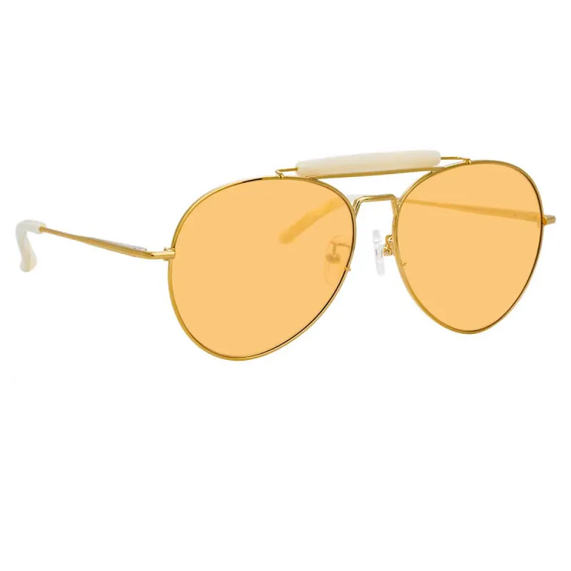 Dries Van Noten 187 C4 Aviator Sunglasses sold by Linda Farrow