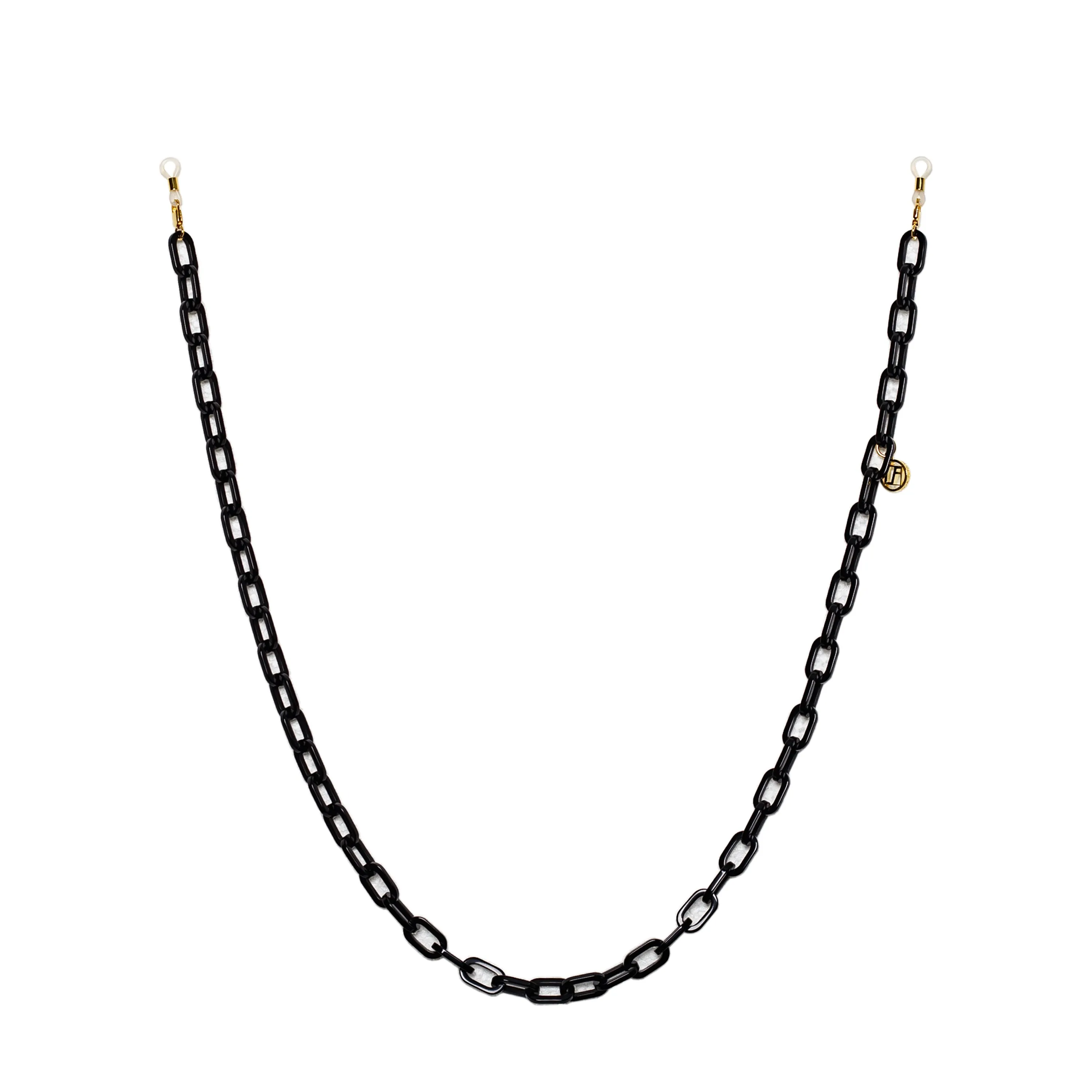 Black Small Square Acetate Chain sold by Linda Farrow product image thumbnail 2