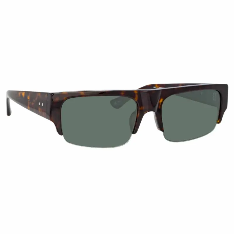 Dries Van Noten 190 C5 Rectangular Sunglasses sold by Linda Farrow