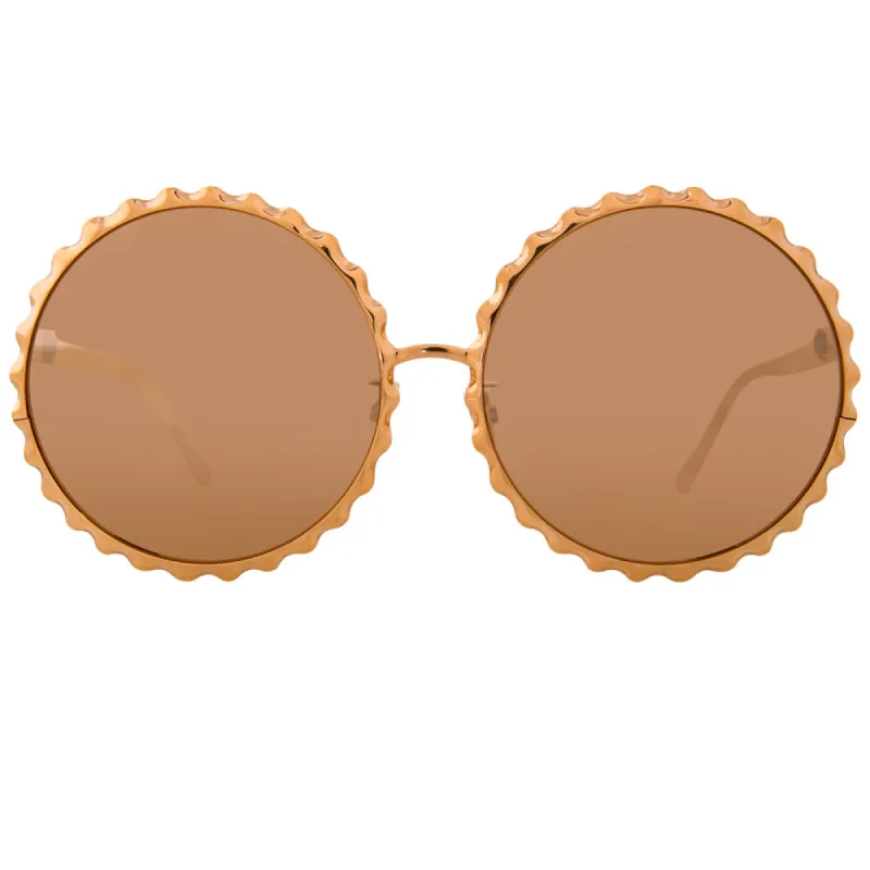 Linda Farrow 662 C3 Round Sunglasses sold by Linda Farrow