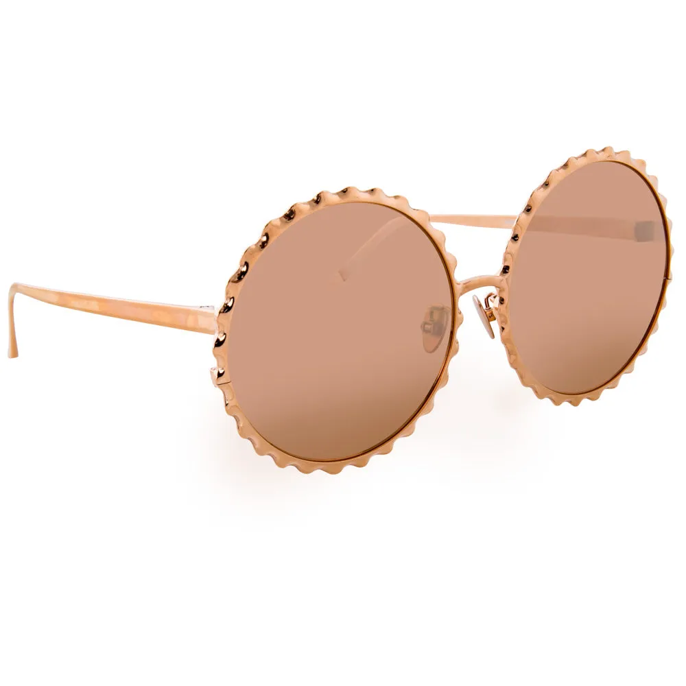 Linda Farrow 662 C3 Round Sunglasses sold by Linda Farrow product image thumbnail 2